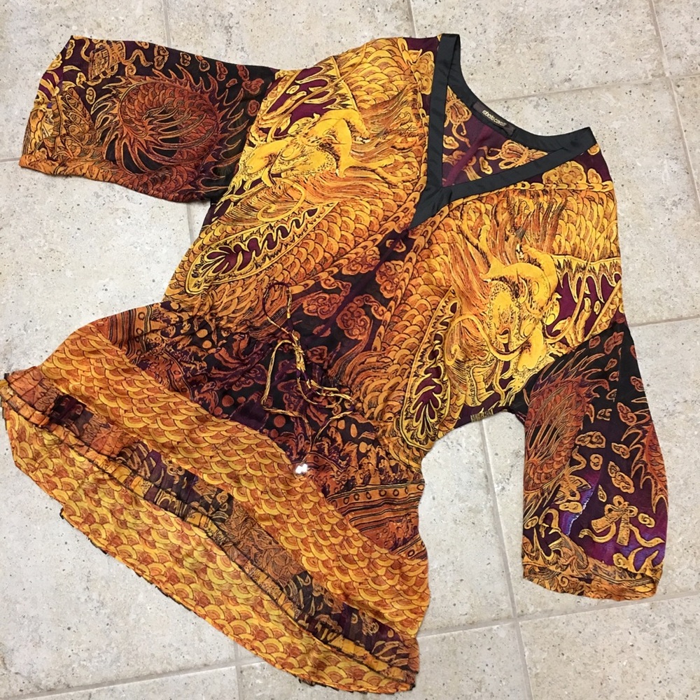 Roberto Cavalli Silk Blouse